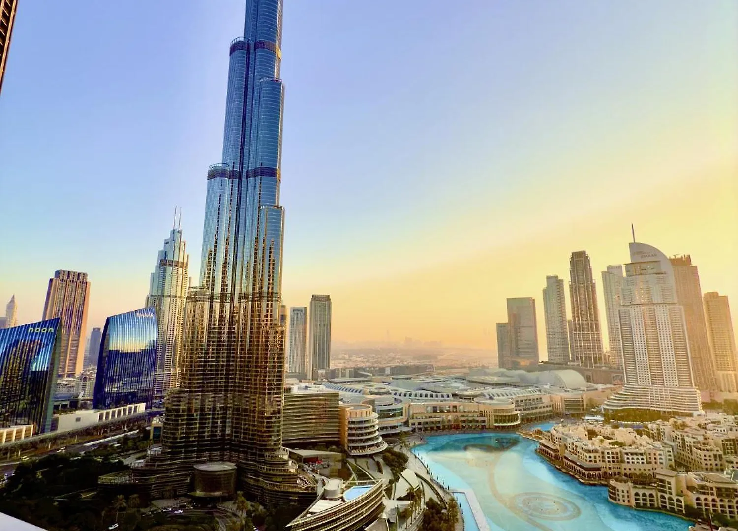 Full Burj Khalifa And Fountains Views Apartman Dubaj