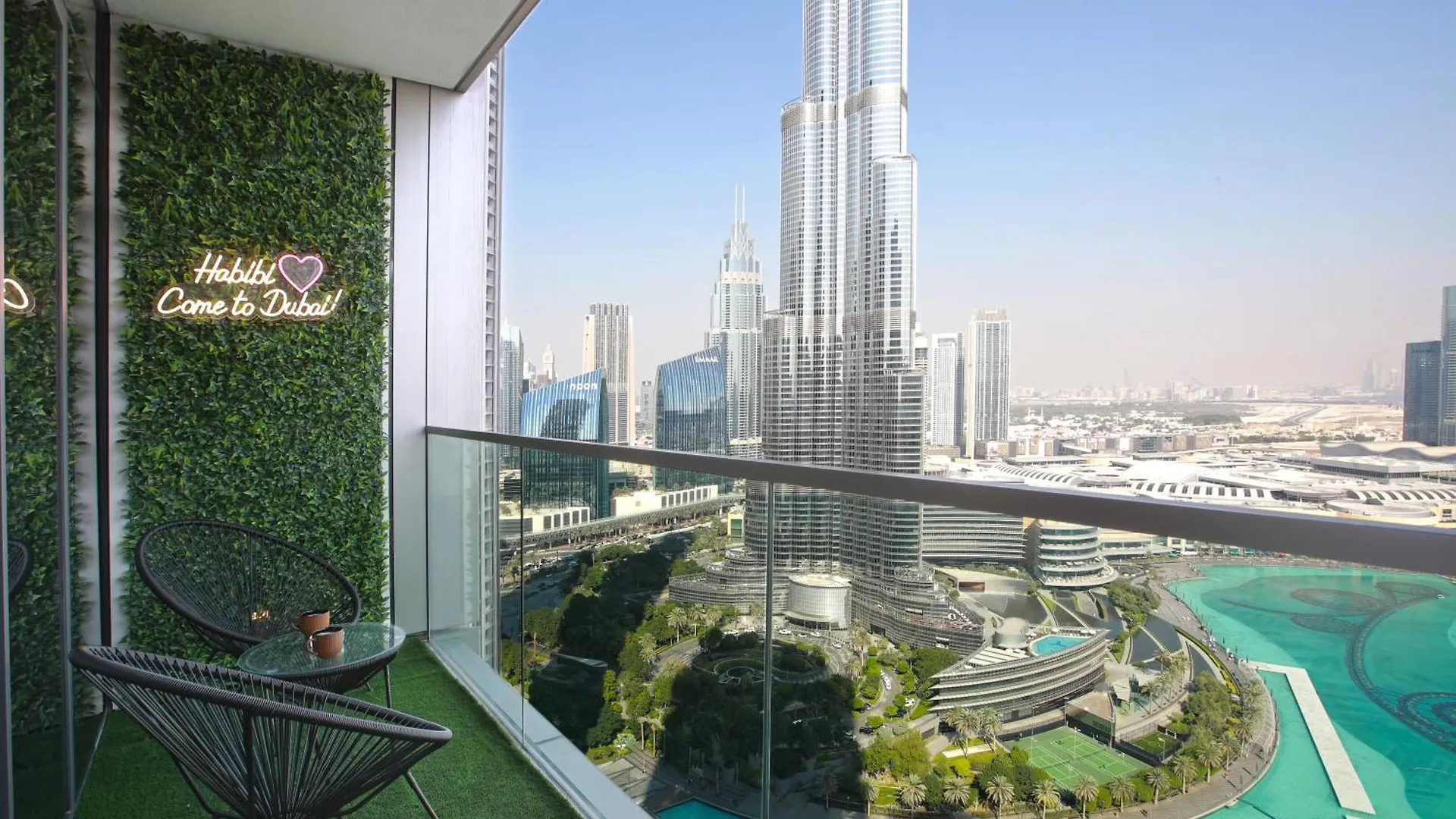 Full Burj Khalifa And Fountains Views Apartman Dubaj