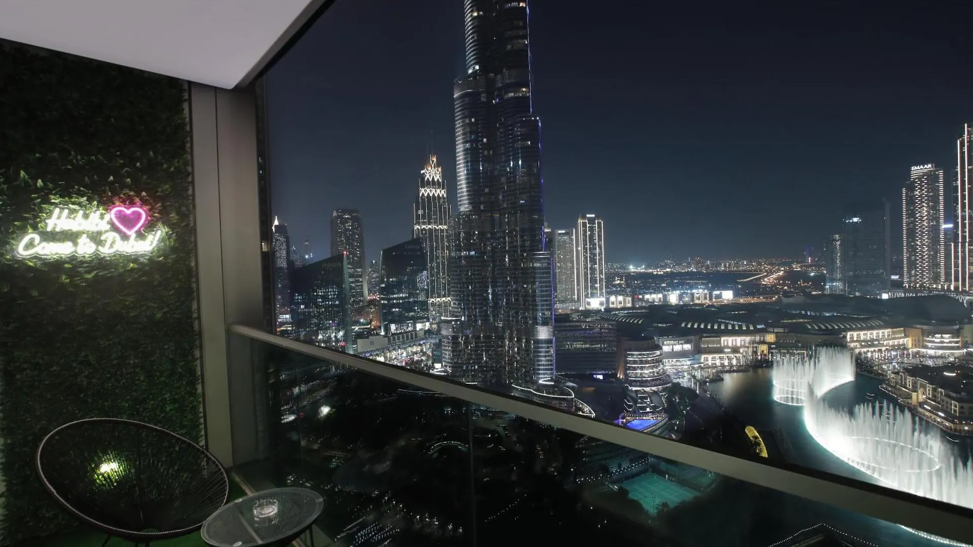 Full Burj Khalifa And Fountains Views Apartman Dubaj